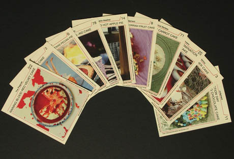 IMAGE Apocalypse Cakes' collectors' edition recipe cards