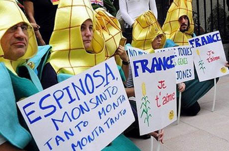 AFP Corn protest