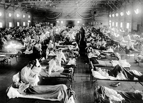 Sick War 1918 Spanish Flu