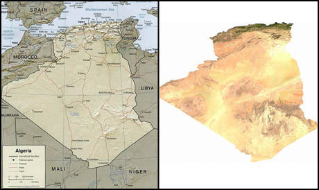 Algeria Map