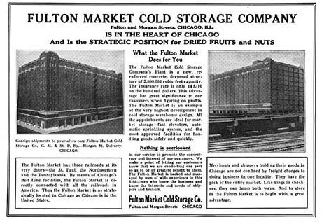 Fulton Market Cold Storage Company Ad 460