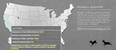 Map California 460