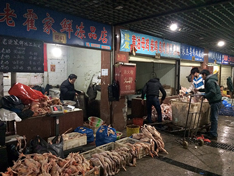 14 Meat aisle wet market