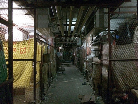 99 Underground cold storage at wet market